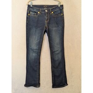 Seven7 Women's Jeans Size 6 Bootcut Dark Wash Denim Pants